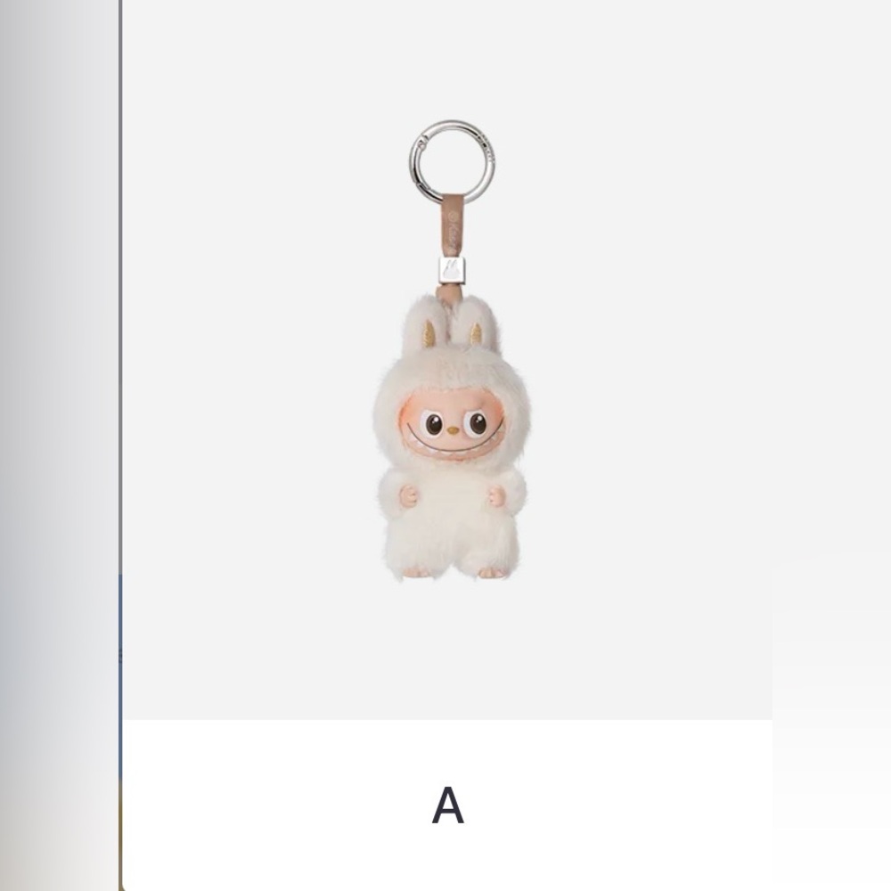 Labubu “Pin For Love” Series Plush Pendant From POP MART - “A”